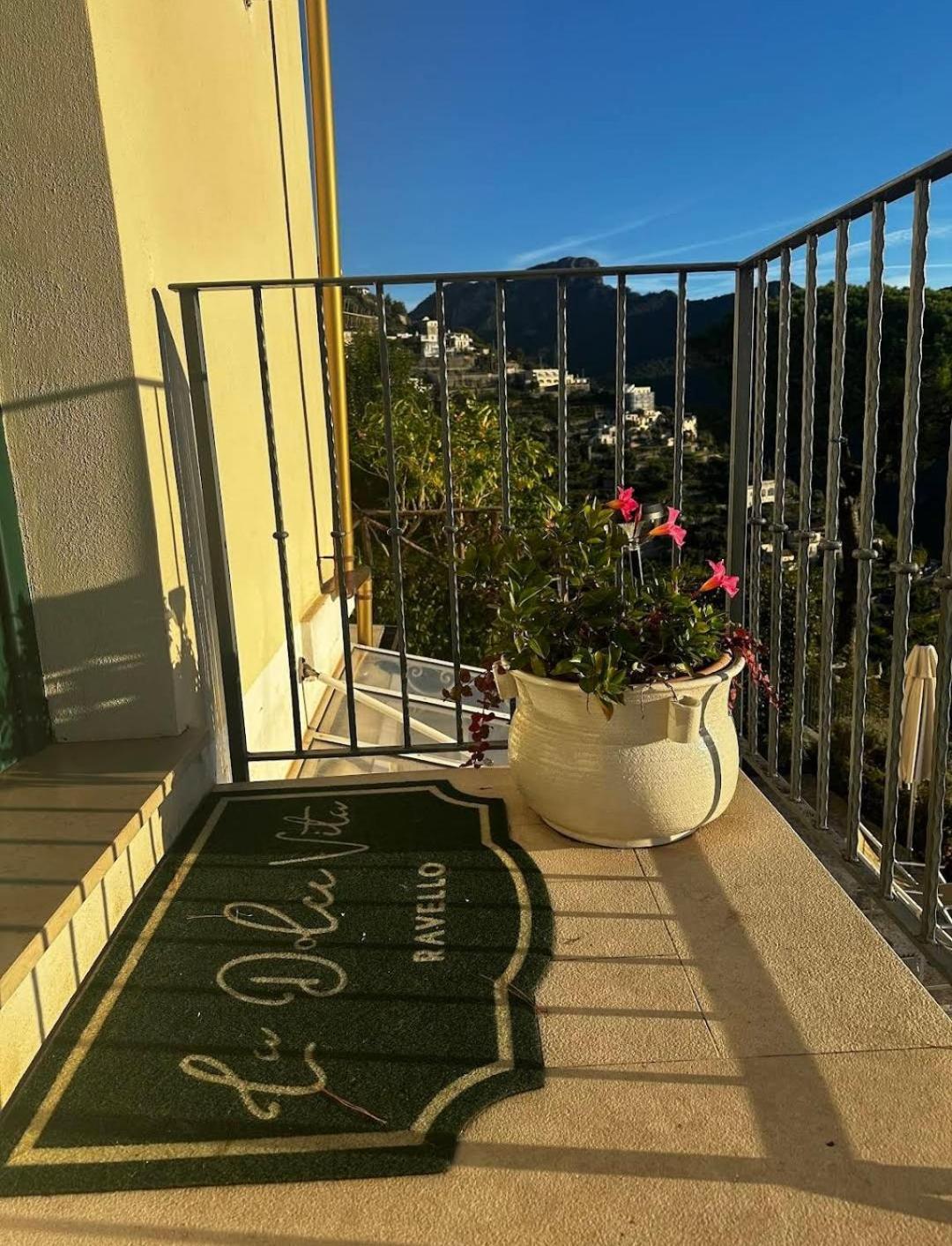 La Dolce Vita Ravello - Two Bedroom Apt With Sea View Terrace Exterior foto
